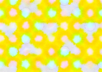 Watercolor paper background. Abstract Painted Illustration. Brush stroked painting.