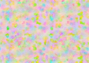 Watercolor paper background. Abstract Painted Illustration. Brush stroked painting.