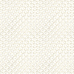 Vector Loops Stipple Design in Gold on White Background Seamless Repeat Pattern. Background for textiles, cards, manufacturing, wallpapers, print, gift wrap and scrapbooking.