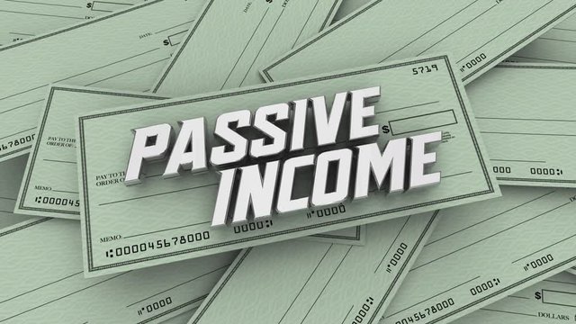  Passive Income Earn Easy Extra Money Additional Side Job Investment 3d Animation