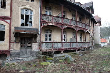 Dorf und Umgebung in Sachsen
