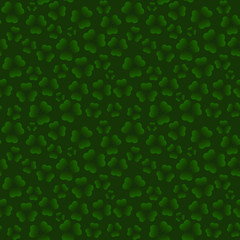 Saint Patricks Day clover irish shamrock green seamless background