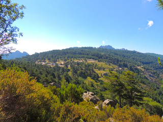 Obraz premium Aiguilles de bavella en corse