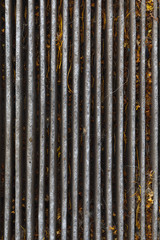 Obraz premium old dirty carbon air filter