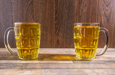 Beer Glass on the Table