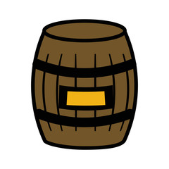crusader knight barrel flat icon