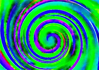 Watercolor paper background. Abstract Painted Illustration. Brush stroked painting.