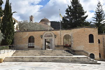 Klasztor Agios Neofytos Cypr © Barbara Bajorek