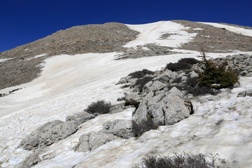 tahrtli Dagi mountain top in Turkey