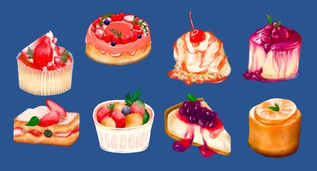 Cake illustration