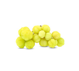 Star gooseberry isolate on white background