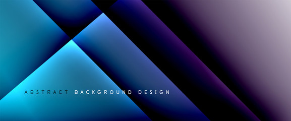 Obraz premium Trendy simple fluid color gradient abstract background with dynamic straight shadow line effect. Vector Illustration For Wallpaper, Banner, Background, Card, Book Illustration, landing page