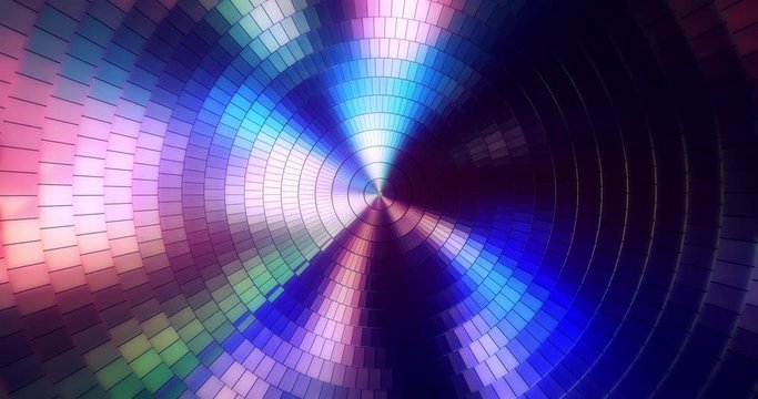 Abstract shapes colorful motion loop