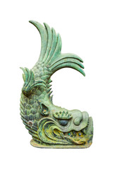 Fototapeta premium Japanese Mythological Fish Sculpture, Tokyo Japan