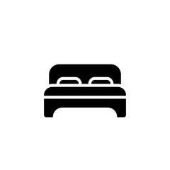 Vector illustration, bed icon design