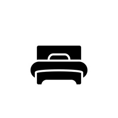 Vector illustration, bed icon design