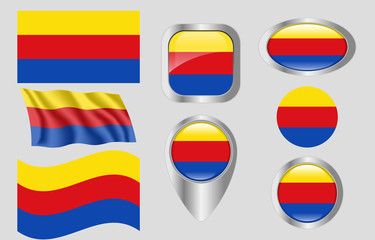 Flag of North Holland, Netherlands