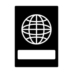 passport icon design template