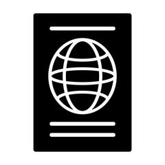 passport icon design template