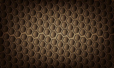 Abstract  technical texture, hexagon pattern, industry concept. 