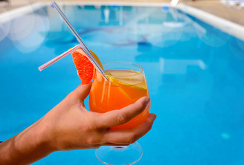 nice cocktail to enjoy by the pool