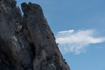 Am Gartnerkofel in Kärnten