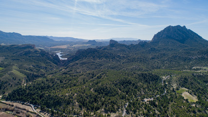 Obraz premium view of mountains