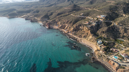 Fototapeta premium aerial view of the bay