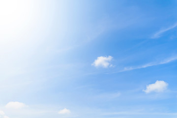 Good Morning background sky,Bright in Phuket Thailand