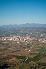 Views of Alcala de Xivert from the Castle