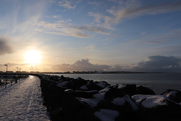 Widok na morze, Islandia © Monika