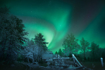 Obraz premium Northern Lights Aurora Borealis