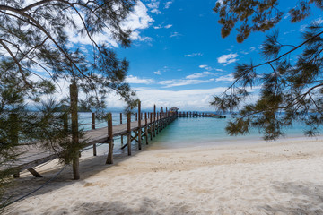 Beach on the Manukan Island; Sabah; Malaysia.