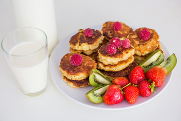 healthy breakfast on the table