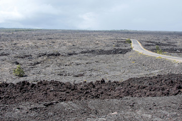 Chain of crater road in volcanoes National Park Big Island Hawaii © Guy