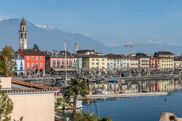 Fototapeta na wymiar Landscape of Ascona