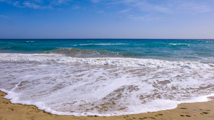 Strandlandschaft am Playa de la barca auf Fuerteventura