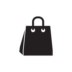 shopping bag icon in trendy flat style 