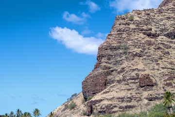 Fototapeta premium Mount Ka'ala in the Waianae Mountain Range Oahu Hawaii