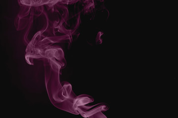 smoke on a bright background there is a place to record