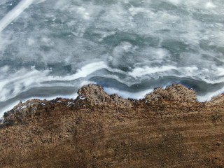 Scenic views from Romania in January 