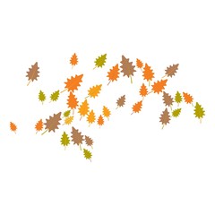 autumn background logo