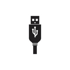 usb icon vector