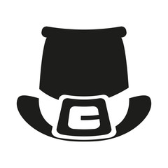 Isolated traditional irish hat