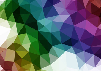 lowpoly abstract geometric background with triangles