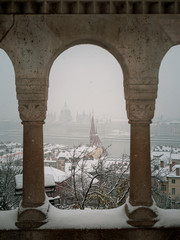 Budapest sous la neige