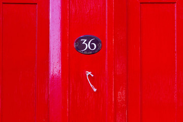 Fototapeta premium Lucky number 36
