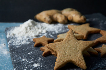 Galleta de Jengibre con forma de estrella