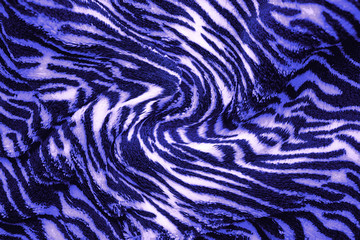 Obraz premium Blue abstract background.Striped Zebra pattern.