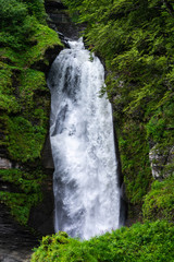 Reichenbach Falls waterfall in Switzerland.